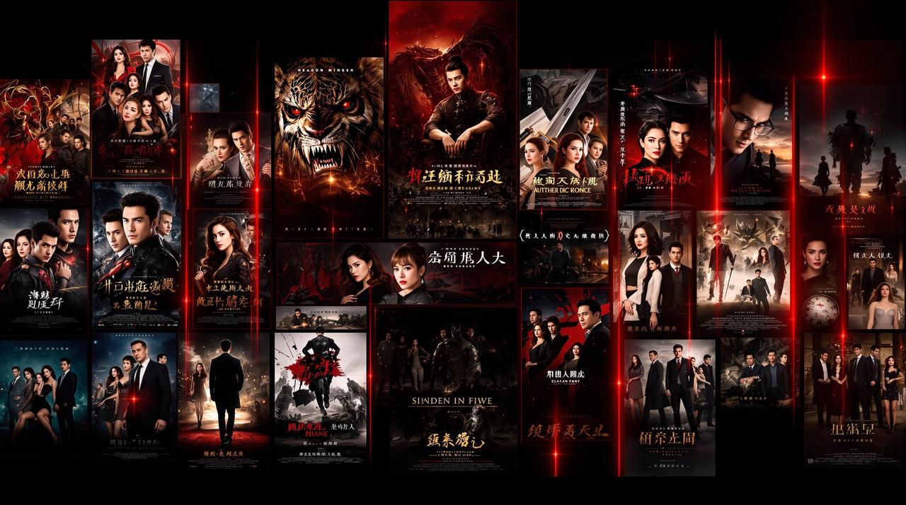 撸波波影院热门剧集封面